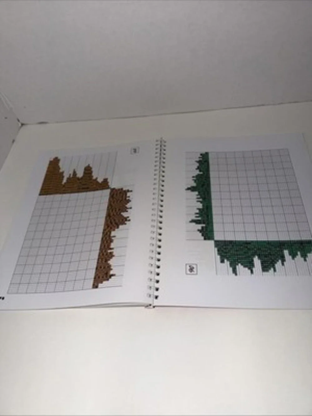 Rare TWO-COLOR PAINT-DOKU By Conceptis Puzzles (the First 2 Puzzles Are Done)